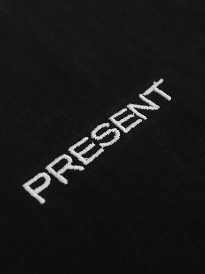 UNIVERSAL L/S T-SHIRT (WHITE EMBROID)