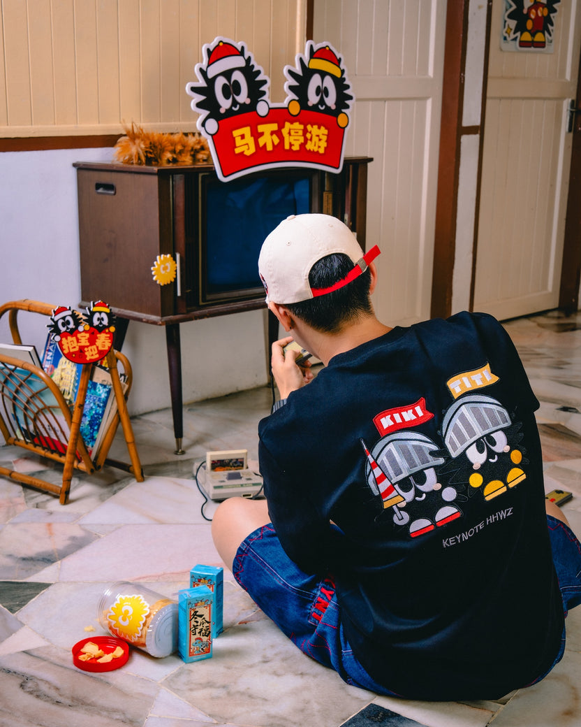 Twin Knightmare Tee Black