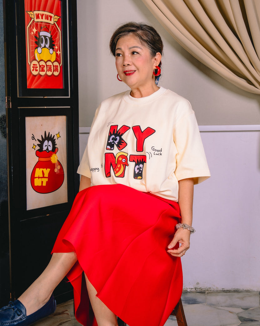 CaiShen Logo Tee Cream