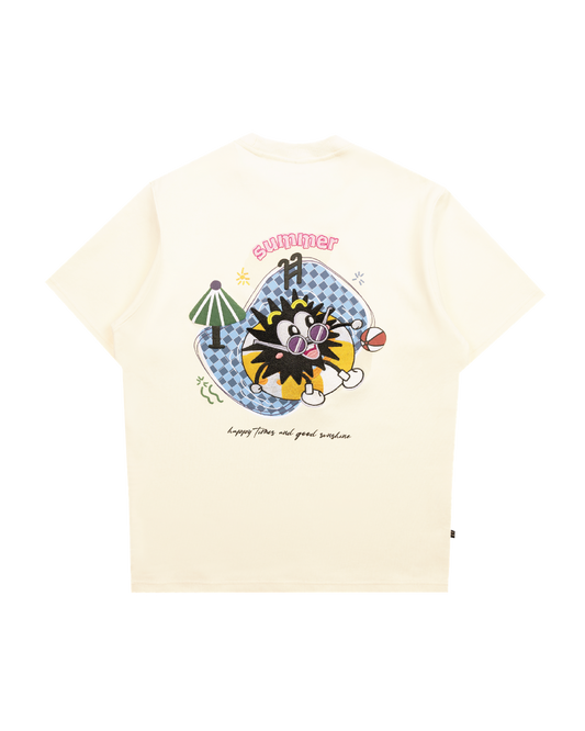 Floting Into Summer Tee Cream
