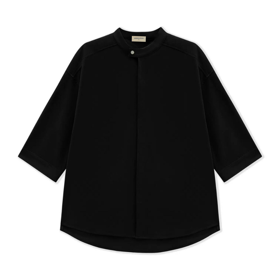 SENSSE STUDIO Minimal Quarter Shirt