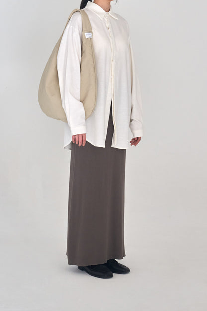 Egg Poly Tote (Off White)