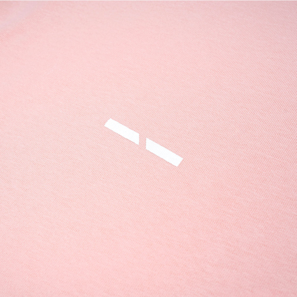 Vertical Signature Logo Tee - Pink