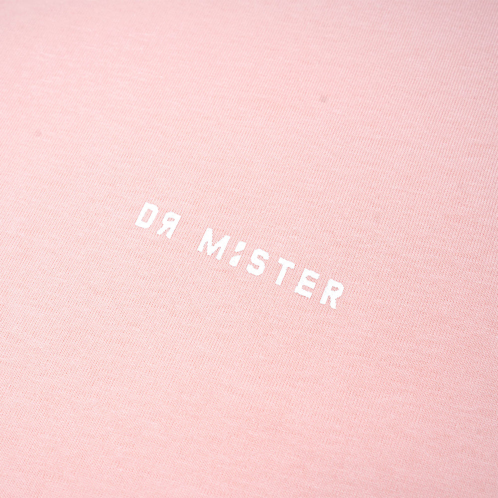 Vertical Signature Logo Tee - Pink