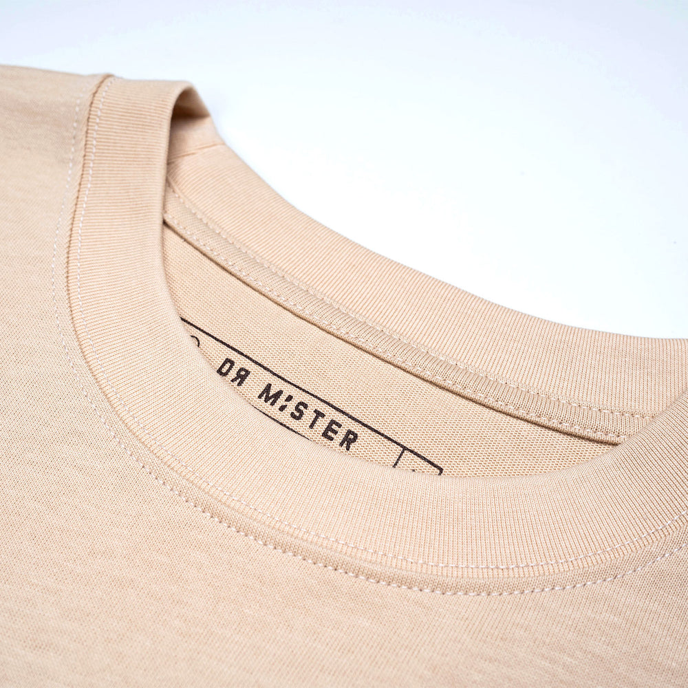 Walking Cycle Tee - Beige