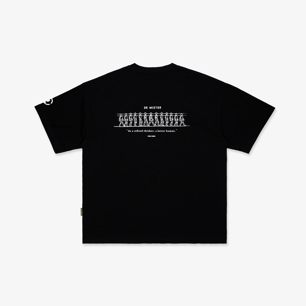 Walking Cycle Tee - Black