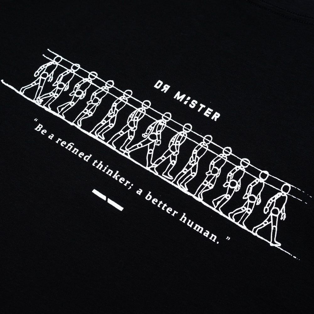 Walking Cycle Tee - Black