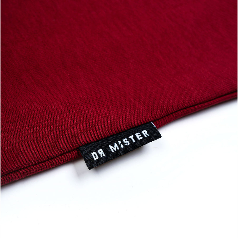 Walking Cycle Tee - Wine Red