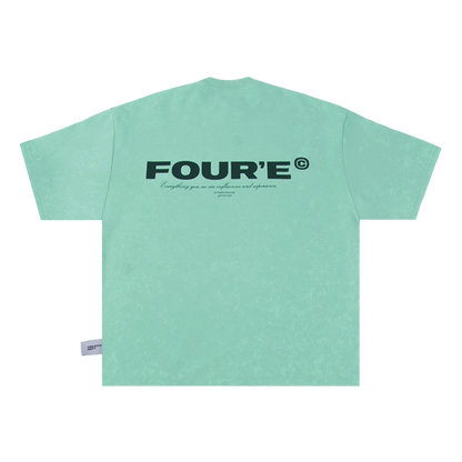 Everyday Logo Tee - Washed Blue