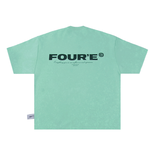 Everyday Logo Tee - Washed Blue