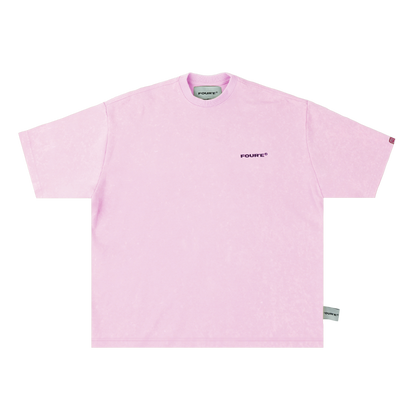 Everyday Logo Tee - Washed Pink