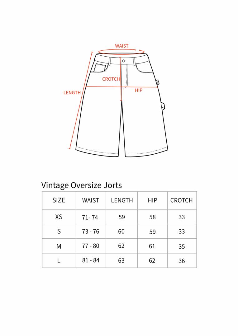 GENTLE MADE Vintage Denim Jorts