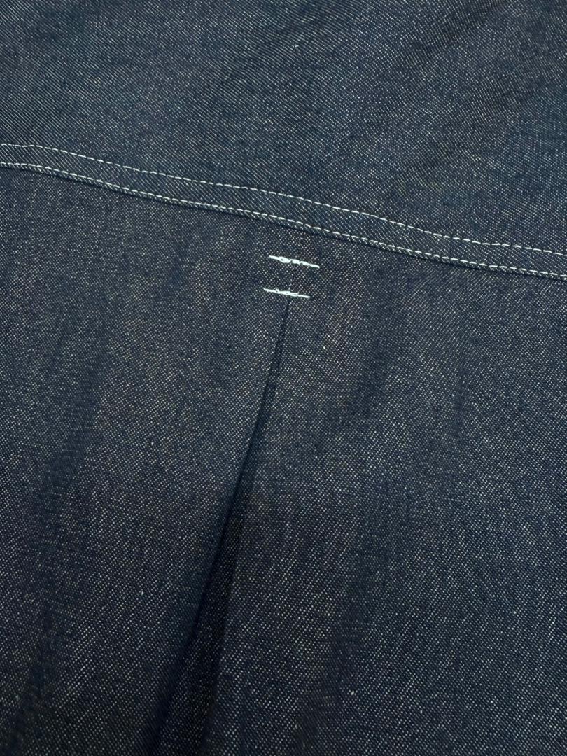 Pleated Denim 000
