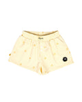 Bow Mini Shorts Yellow