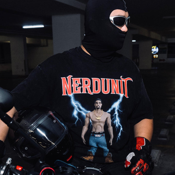 "RESURRECTION" Washed Tee | Black