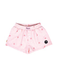 Bow Mini Shorts Pink