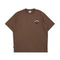 Core Basic Washed Tee Brown