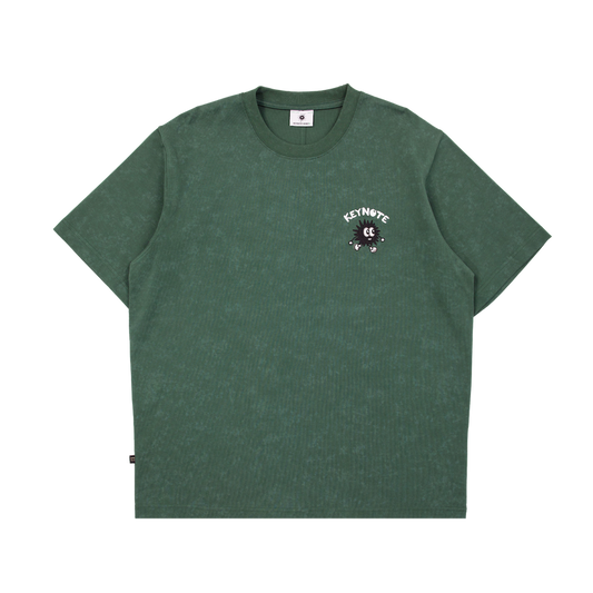 Core Basic Washed Tee Olive