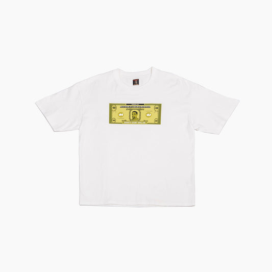 "MONEY NOTES" Tee | White