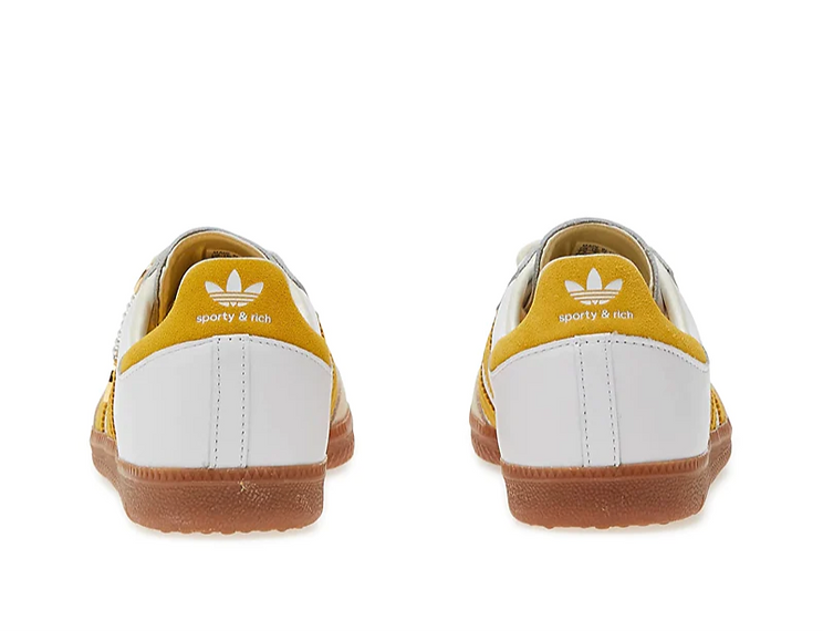 Sporty & Rich x Adidas Samba OG 'White Bold Gold'