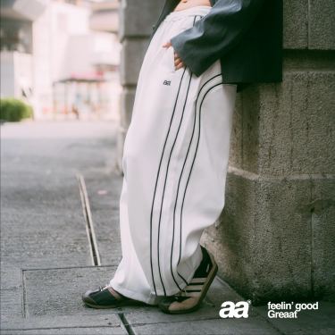A.A Track Baggy - Off White