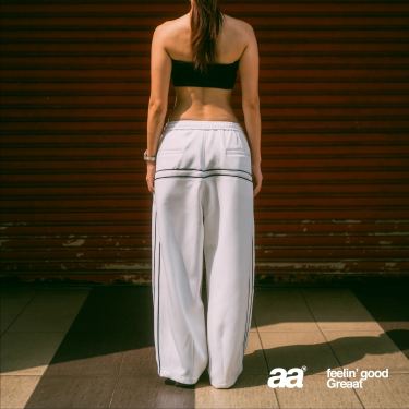 A.A Track Baggy - Off White