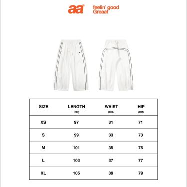 A.A Track Baggy - Off White