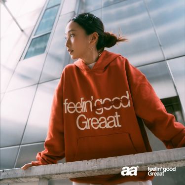 A.A Feelin’ Greaat Hoodie - Burnt Orange