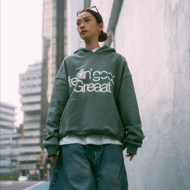 A.A Feelin’ Greaat Hoodie - Sage Green