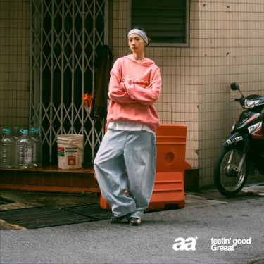 A.A Feelin’ Greaat Hoodie - Coral Pink