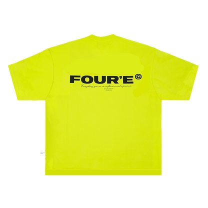 Everyday Logo Tee - Neon Green