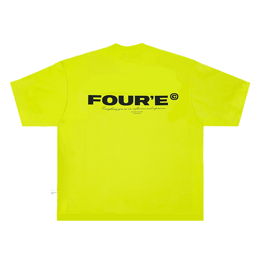 Everyday Logo Tee - Neon Green