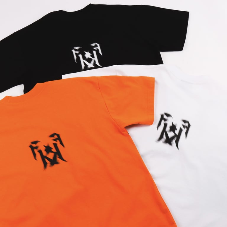 FK SPIDERS MOTION LOGO ORANGE TEE