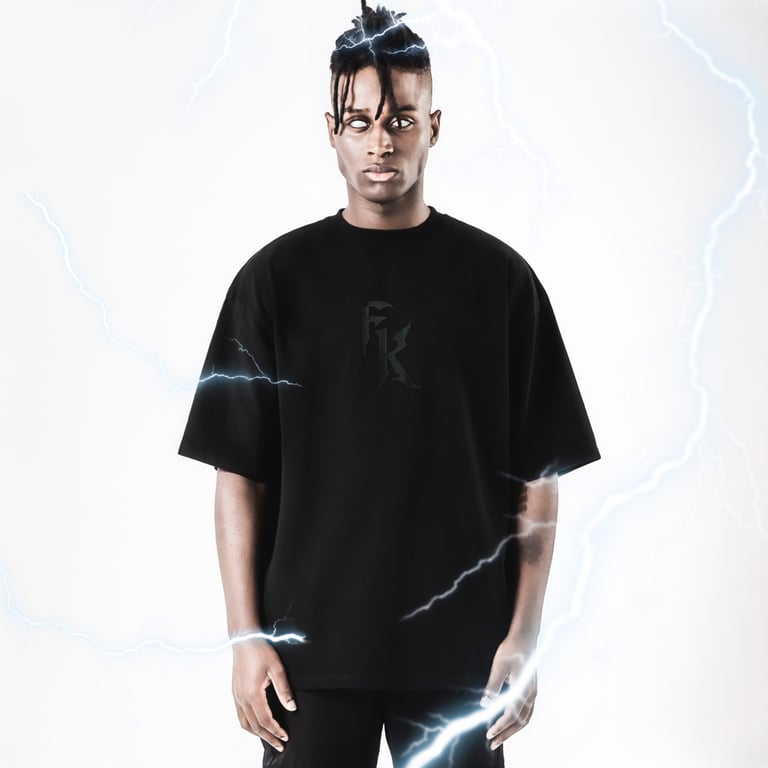 S23 FK SIGNATURE LOGO BLACK TEE