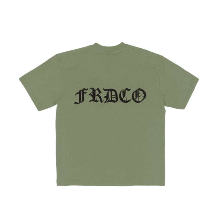 SS24 EMBOSSED LOGO ARMY TEE