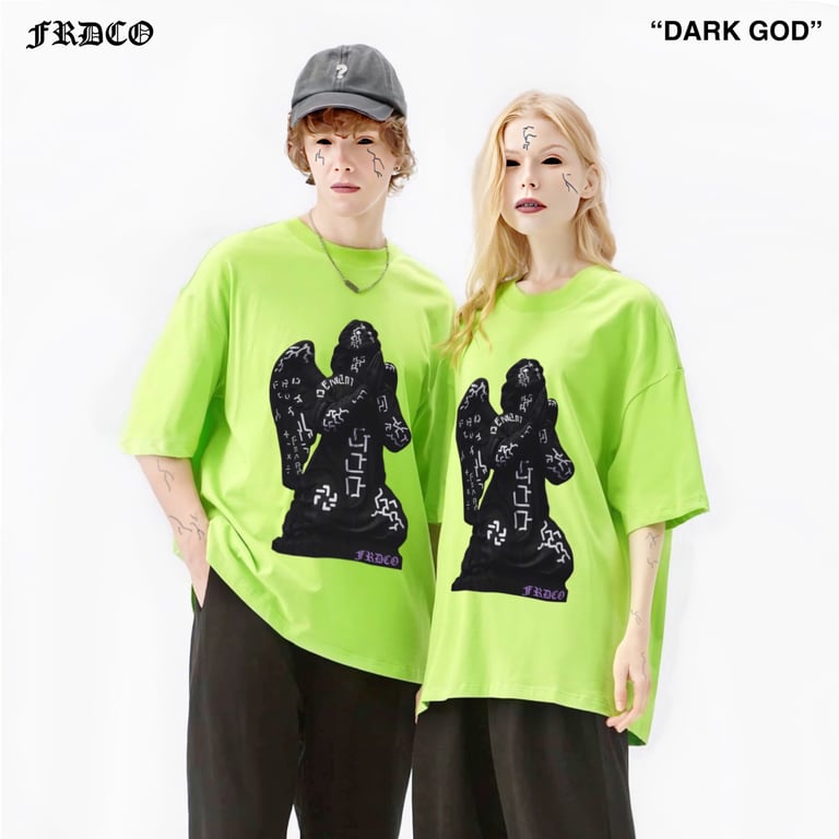 DARK GOD LOGO NEON TEE