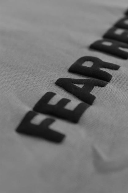 SS24 EMBOSSED LOGO GREY TEE