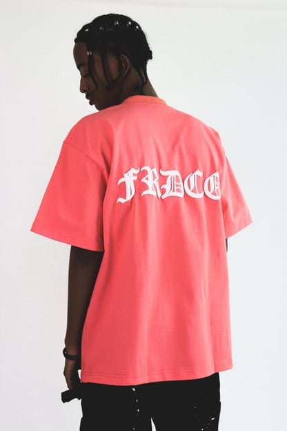 SS24 EMBOSSED LOGO TOMATO TEE