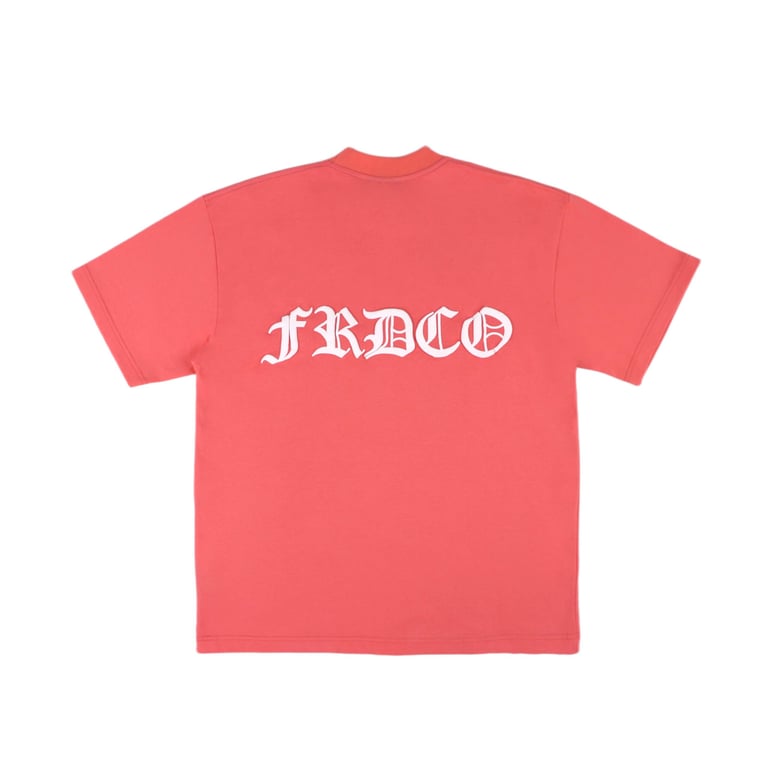 SS24 EMBOSSED LOGO TOMATO TEE