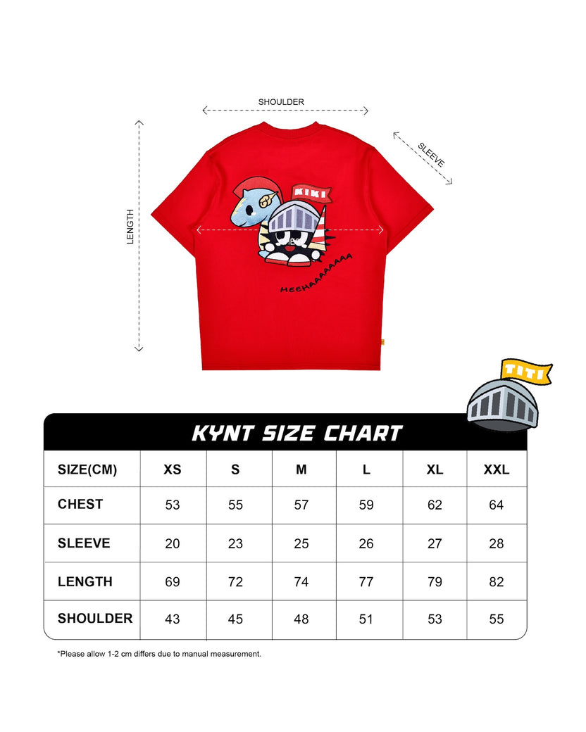 Knighty Kiki Tee Red