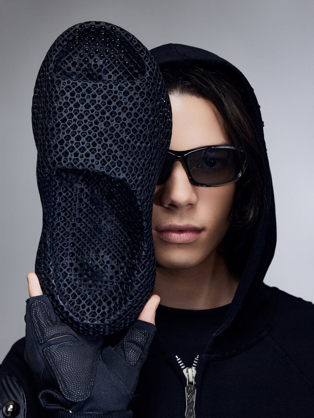 Awake 3D Printed Slipper Black