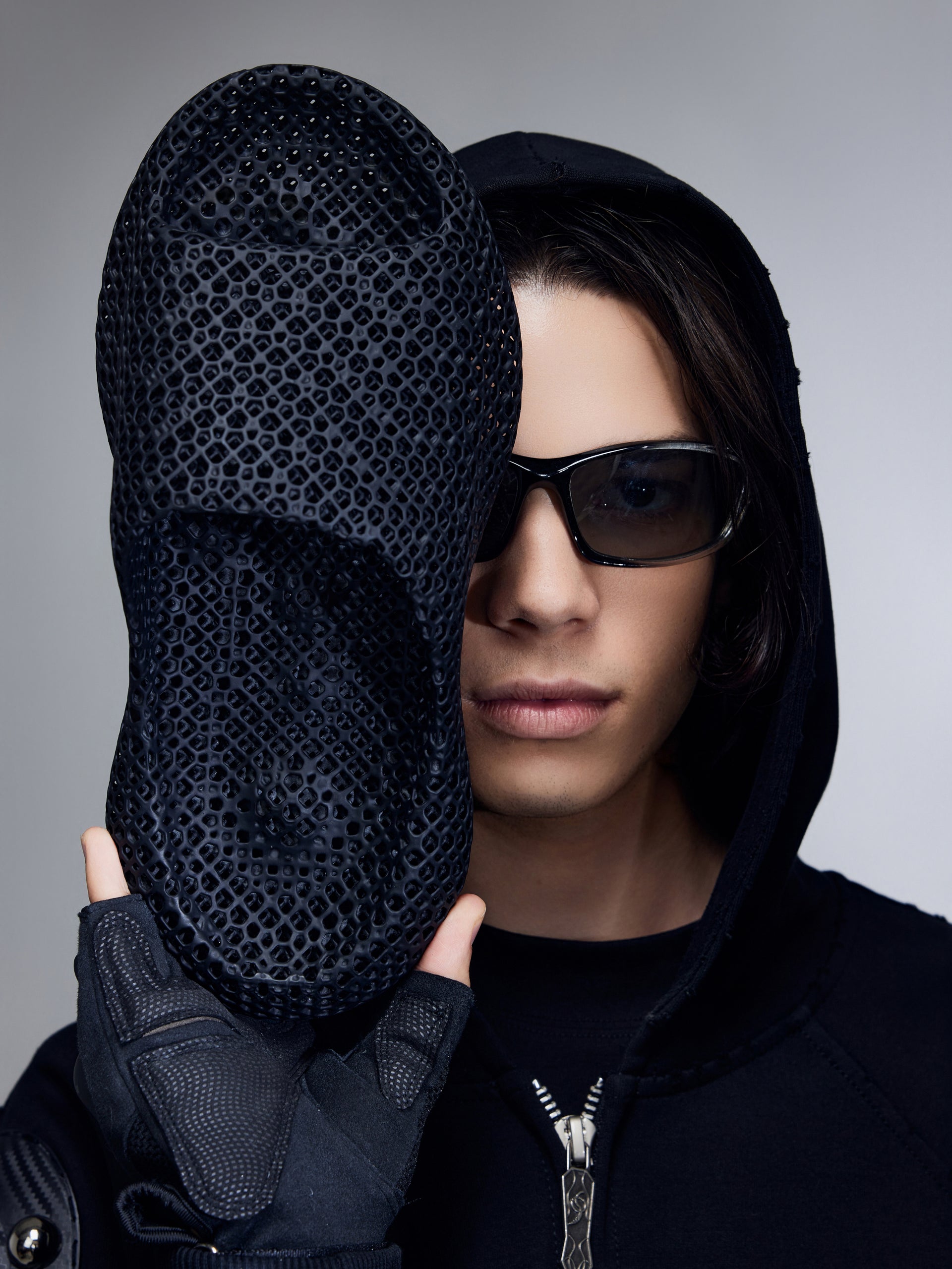 Awake 3D Printed Slipper Black