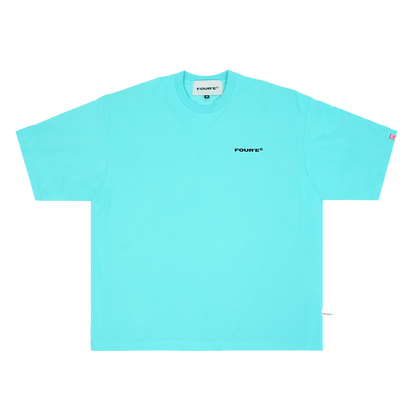 Everyday Logo Tee - Tiffany Blue