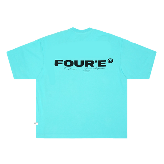 Everyday Logo Tee - Tiffany Blue