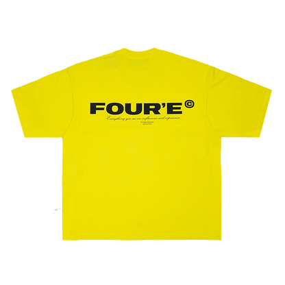 Everyday Logo Tee - Yellow