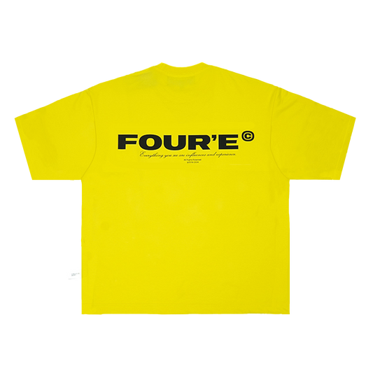 Everyday Logo Tee - Yellow